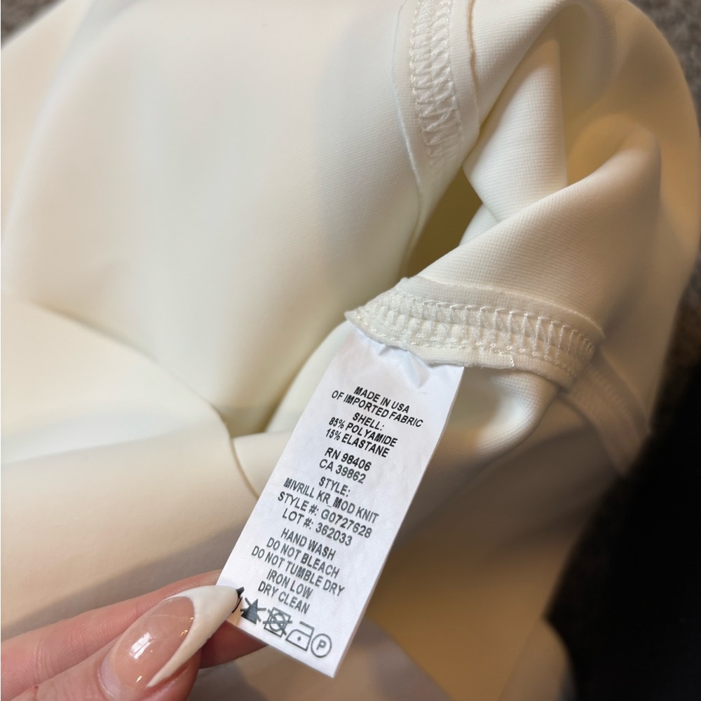 Theory White Midi Dress - Picture 7 of 7